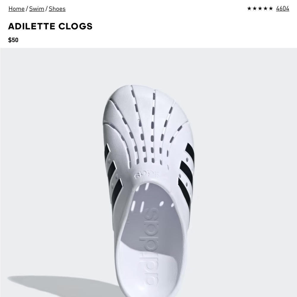 Adidas NIB Unisex Adilette Clog FY8970                     Womens 8 (Men’s 7) - Picture 10 of 12